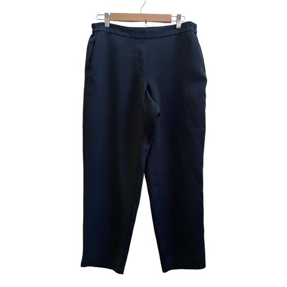 J. Crew Factory Jamie Black Pocket Size 12 Tapered Pant 26 Inch Inseam - Picture 2 of 10